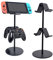 Erlsig Universal Game Controller Halter, Controller Headset Kopfhörer Halterung Ständer Zubehör Tisch für Xbox ONE Switch PS4 PS5, 2 Lagen Schwarz