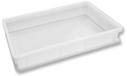 Caterserve Uk White Dough Tray Proofing Box 600 x 400 x 70h 13ltr, CS007