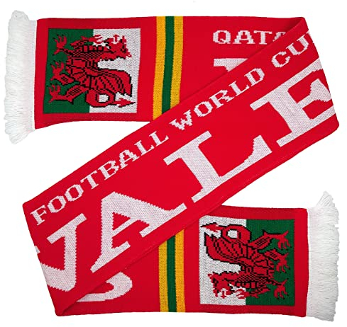 Wales Football Supporters World Cup Scarf