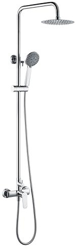 IMEX BDZ044 BELGICA Grifo Monomando Conjunto de Ducha Telescópico