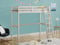 Vente-unique Hochbett - 90 x 190 cm - Kiefer massiv - Gewei·t - Gedeon II