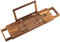 Badewannenablage Badewannenablage aus Teakholz Teleskop-Badewannenablage aus Massivholz Badewannenablage Rutschfeste Verstellbare Badewanne (Color : Picture color, Size : 51x16x4cm) (Picture Colo
