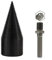 HUVNAREDE 2PC Wood Splitter Firewood Drill-Bit Kindling Log Splitter Heavy Duty Electric Splitting Drills 42mm Screw Cracker Removable Cone Driver Hex Shank Square Round Handle-Hex Shank