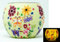 CBK-MS Teelicht Leuchtglas Schmetterling Blumen Wiese Teelichthalter Kerzenhalter