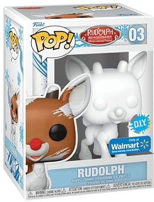 Funko Pop! Movies: Rudolph The Red Nosed Reindeer - Rudolph *DIY* (Walmart Exclusive)
