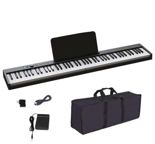 Tastiera Musicale Portatile Pieghevole Strumento Musicale Per Pianoforte Elettrico Digitale Professionale A 88 Tasti Portatile Pianoforte Elettronico