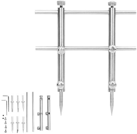 DENASH Camera Lens Openning Tool Kit,Dual Tips DSLR Camera Lens Spanner Wrench,10-110mm Lens Set with 6 Tips, 6 Screws, 2 Hexagon Wrench for SLR Camera Lens