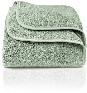 LAYNENBURG Premium Frottee Decke 150x200 cm - 100% Baumwolle - dünne & leichte Sommerdecke - Baumwolldecke als Sofa-Decke & Bettdecke - Frottierdecke & kühlende Sofa-Decke (Mint-grün)