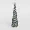 ICE TOYS Árbol de Navidad plegable, ahorra espacio, altura variable (90 cm + nieve)