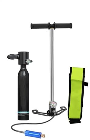 MNEVZX Masque Bouteille de plongée Bouteille d'oxygène Équipement de plongée en apnée Bouteille de plongée Respirateur sous-Marin 0,5 L Masque plongée(S3000-D)