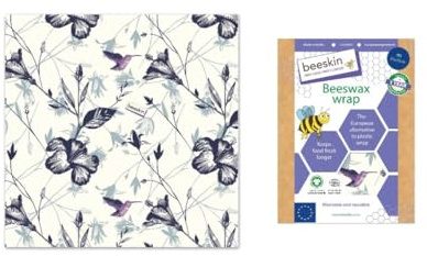 beeskin Bienenwachstuch M 25x25cm (Kolibri)