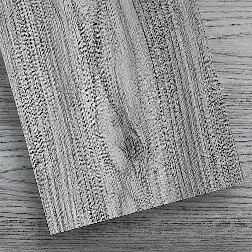 TIBBERS Suelo Vinílico Autoadhesivo, 2 Lamas de 15 x 91 cm (Pack Prueba), PVC Impermeable y Recortable, Alta Adherencia, Imitación Madera, SMD006