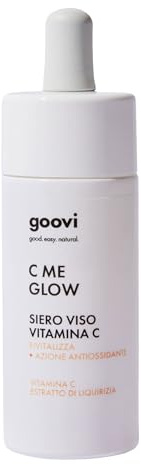 GOOVI C Me Glow Vitamin C Face Serum - Gesichtsserum für einen strahlenden Teint - antioxidativ & feuchtigkeitsspendend - 30ml