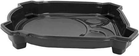 Mikinona Plastic Gyro Tray: 16.5X13.5inch Reusable Plastic Battle Plate for Games - Versatile Training Ground for Family Fun and Indoor Activities