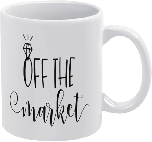 KWQDOZF Tazze da caffè fuori dal mercato, novità, tazza da caffè in ceramica con stampa su entrambi i lati, per mamma, papà, amico, moglie, marito, 11 once