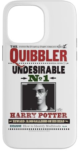 Harry Potter Quibbler Undesirable Harry Potter Case for iPhone 14 Pro Max