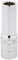 Draper 33732 1/2 Square Drive Hi-Torq 12 Point Deep Socket, 13mm Size , Blue