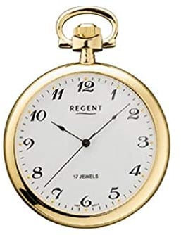 Regent Taschenuhr vergoldet analog Mechanik P-32