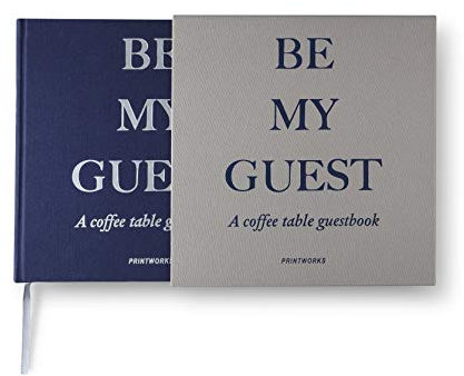PrintWorks Gastbuch - Grey/Marine
