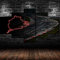 13Tdfc 5 Teilig Leinwand Wanddeko Gerahmte Rallye-Rennstrecke Auf Dem Nürburgring Malerei Leinwanddrucke Geschenk 5 Stück Leinwand Bilder Moderne Wandbilder XXL Wohnzimmer Wohnkultur 150X80Cm Rahmen