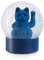 DONKEY Maneki Neko Lucky Globe Winkekatze Blau - Die Schneekugel mit der original Lucky Cat in blau, 11,5 cm hoch