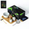 TEANAGOO Japanese Tea Set with Bamboo Tray, Matcha Whisk Set, Matcha Bowl with Pouring Spout, Bamboo Matcha Whisk (Chasen), Scoop (chashaku), Matcha Whisk Holder, Tea Powder Can. O3, Lt. Grey,