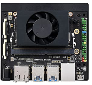Waveshare NX Development Board Based On Jetson Xavier NX Alternative Solution for Jetson Xavier NX Developer Kit Includes Jetson Xavier NX 16GB Module 128GB NVMe SSD