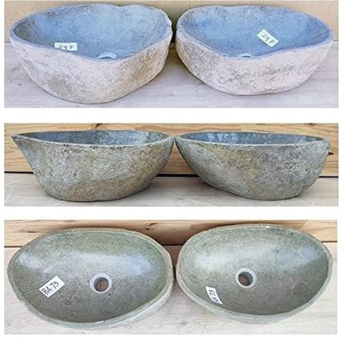 lavabo doble lavabo para mesa de piedra natural 30/35 cm, Duo. Elección de fotos enviadas después de su pedido. VENDEDOR FRANCÉS.