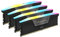 CORSAIR VENGEANCE RGB DDR5 RAM 192GB (4x48GB) 5200MHz CL38 Intel XMP iCUE Compatible Computer Memory - Black (CMH192GX5M4B5200C38)