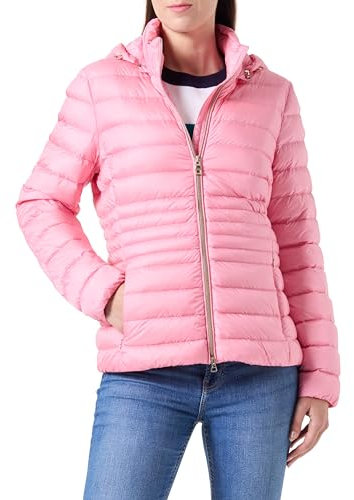 Geox W Jaysen Hood Jkt, Piumino Donna, Rosa - Flamingo Pink, 38