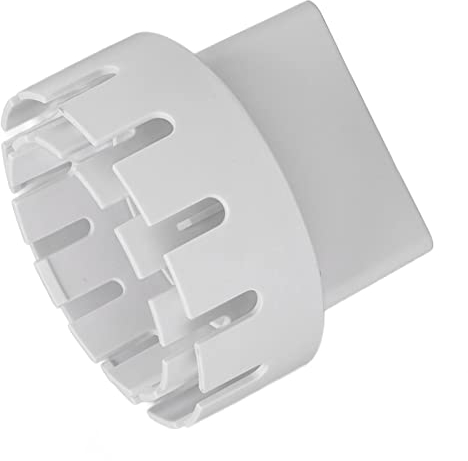Regenrinnen-Fallrohr-Adapter, Kunststoff-Abfluss-Fallrohr-Verlängerungsanschluss, Flexibler Ablaufadapter, Ersatz-Fallrohr-Konverter-Anschluss Mit Schrauben Für Den Außenbereich(Weiße)
