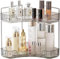 CESTATIVO Make up Organizer, Kosmetik Organizer, Beauty Organizer, Hautpflege Organizer für Bad Schminktisch (2 Schichten, Grau)