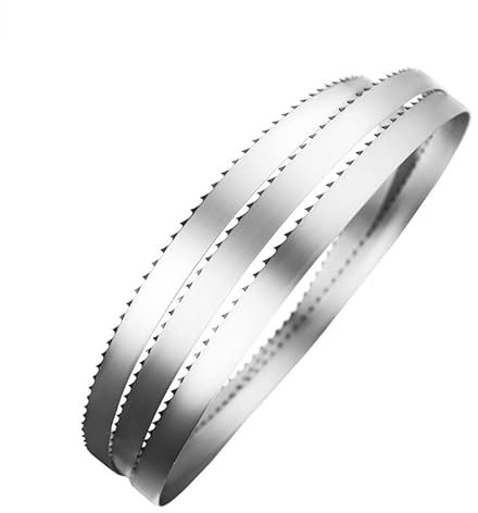 BomDog Bandsaw Blades,1200 1670 1750 1830 1980 2240 2360 2560Mm Saw Blades with Width 16, 19Mm 1650Mm 1 Piece Band Saw Blade Cutting Bone, Frozen Fish, Meat./16X0.56Mmx4Tpi/Length 1650Mm