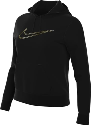 Nike Damen Pe CLB FLC Shine Kapuzenpullover (1er Pack)