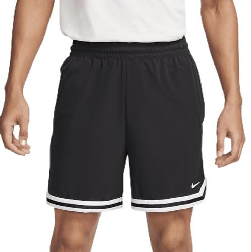 Nike Herren DNA 6in Shorts, Black/White/White, S EU
