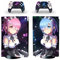 Für PS5 Skin Disc Edition Anime Console Und Controller Vinyl Cover Skins Wraps Für PS 5 Disc Version(0437) Blasenfrei Kein Schaum Kratzfest(Color:2)