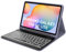 Occtingkind, Tastiera per Samsung S6 Lite, custodia con tastiera per Samsung Galaxy Tab S6 Lite 10,4, tastiera magnetica rimovibile Bluetooth, layout QWERTZ, USB C, retroilluminazione, viola
