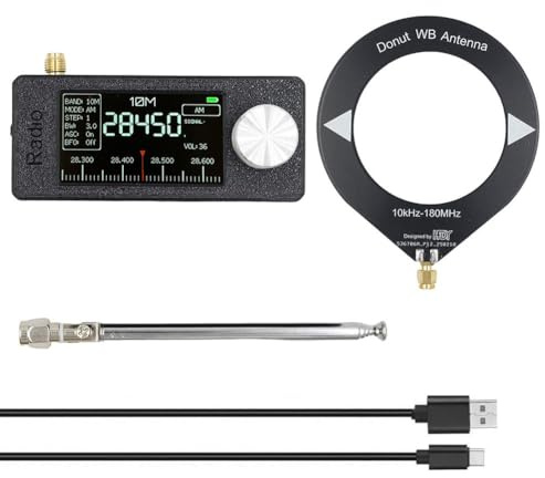 Per SI4732 Radio Portatile 0.5-108MHz AM/FM/LSB/USB Digital Mini Tuner MW Radio LW, SW Ricevitore Onde Corte Viaggio K3B5 Pocket Walking, Jogging, ats20 Walking, MHz, Shortwave Shell, bande Am Size