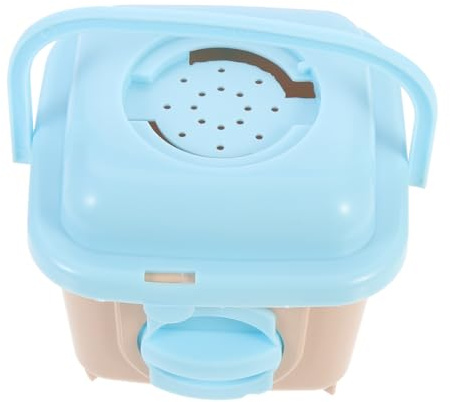 BESPORTBLE Tragbare Hamstertransportbox Reise Hamsterkäfig aus Robustem Material für Kleintiere Wie Mäuse und Frettchen Kompakt für Outdoor und Reisen