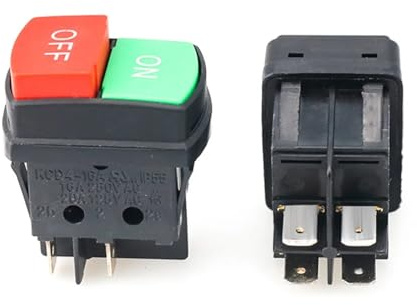 Rastender Wippschalter, Elektromagnetischer Schalter for Motorboote mit Licht, AC125-250V, 6A-10A