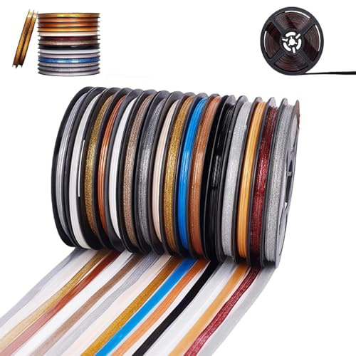 Self-Adhesive Gap Beautifying Tape (6 M/20 ft), Peel Stick Self-Adhesive Caulk Tape Strip,Ceramic Tile Gap Tape, for Toilet, Bathroom, Sink, Bathtub, Floor Wall Edge Protector (White,19.68ft)