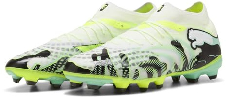 PUMA Herren-Fußballschuhe für festen Boden, 8 Match, Mint Weiß, 39 EU