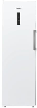 Bauknecht GKN W18660C NoFrost Gefrierschrank 286 l, Supergefrierfunktion, Touch Display, 5 Gefrierschubladen, eleganter Aluminium-Griff, Weiß