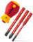 Wiha SB 2831-01 SoftFinish Electric slimVario Stubby Red Yellow SB28310101