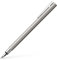 Faber-Castell 342103 - Füller Neo Slim Edelstahl, Federbreite B, silber matt