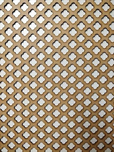 LaserKris K6 Grille décorative en MDF pour radiateur 10,2 x 5,1 cm