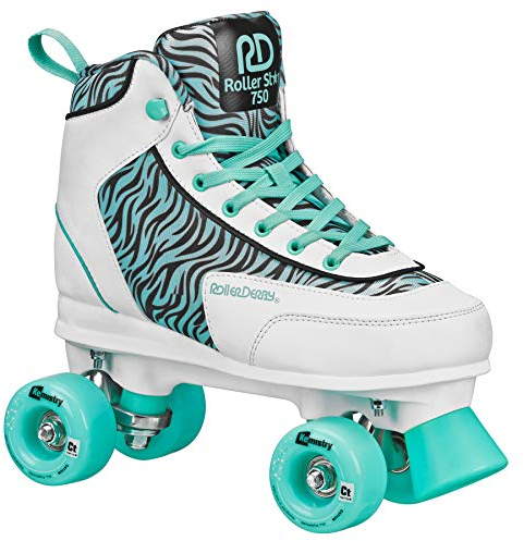 Roller Star 750 Damen Roller Skate (SEA Foam Zebra, 6)