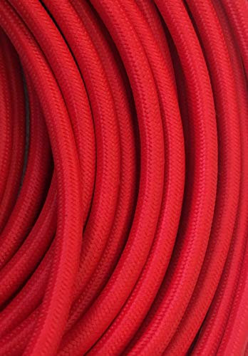 Kopp 151502109 Cavo in Tessuto, Rosso