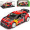 Citroen C3 WRC Rally Monte Carlo 2019 Ogier Nr 1 mit Sockel und Vitrine 1/32 Burago Modell Auto