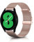 ToVioc Cinturini Compatibile con Samsung Galaxy Watch 7 40mm 44mm / Galaxy Watch FE 40mm Cinturino in Acciaio Inossidabile da 20mm Cinturino per Samsung Galaxy Watch 6/5 /4 - Oro Rosa